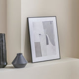 Argos Home black aluminium picture frame 40x50cm, imported from the UK