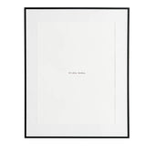 Argos Home black aluminium picture frame 40x50cm, imported from the UK