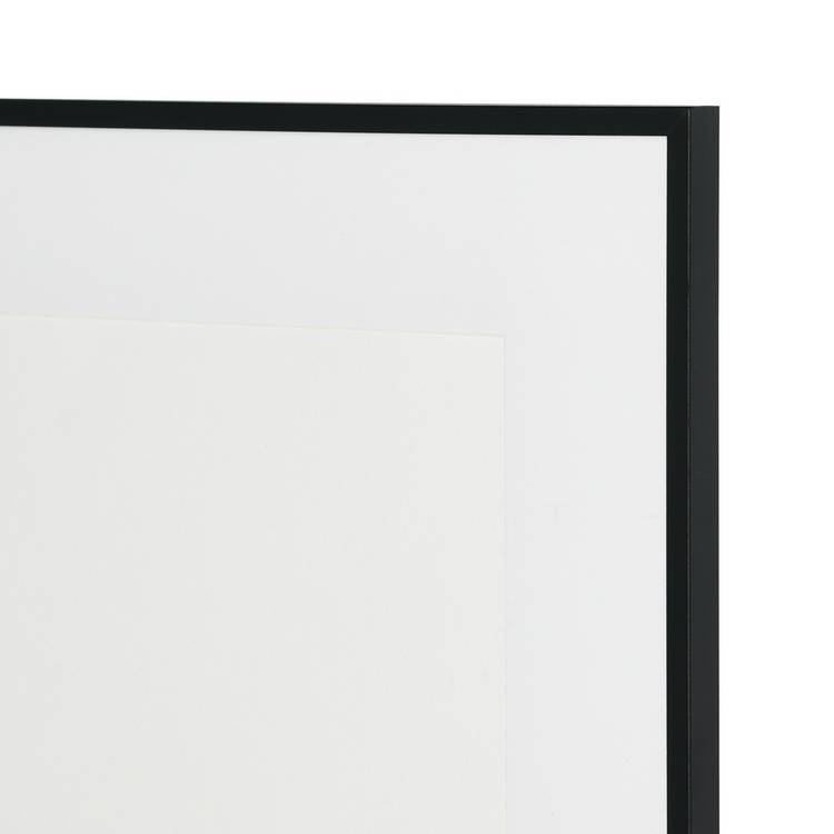 Argos Home black aluminium picture frame 40x50cm, imported from the UK