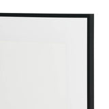 Argos Home black aluminium picture frame 40x50cm, imported from the UK