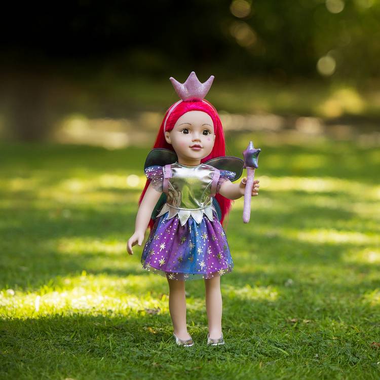 DesignAfriend fancy dress doll outfit bumper set 18 inch, imported from the UK