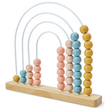 Chad Valley wooden abacus toy for toddlers, imported from the UK