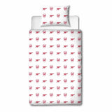 Arsenal FC kids bedding set single duvet cover and pillowcase, UK version
