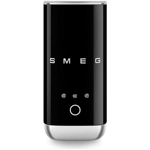 Smeg milk frother black 120ml - British product
