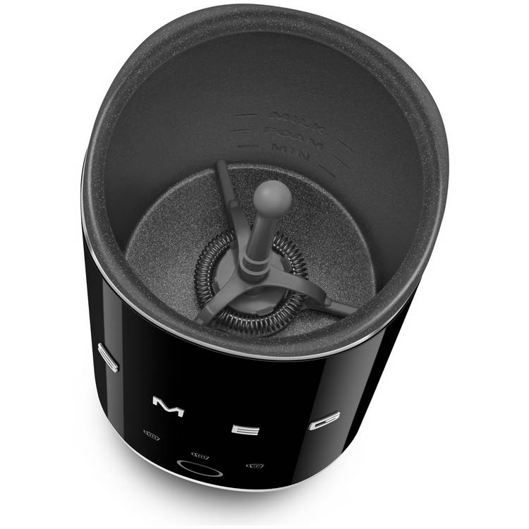 Smeg milk frother black 120ml - British product