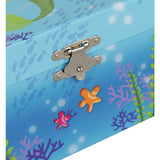 Mele mermaid jewellery box with revolving figurine (British brand)
