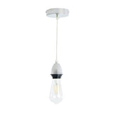 Habitat polished chrome pendant light with adjustable drop, UK version