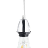Habitat polished chrome pendant light with adjustable drop, UK version