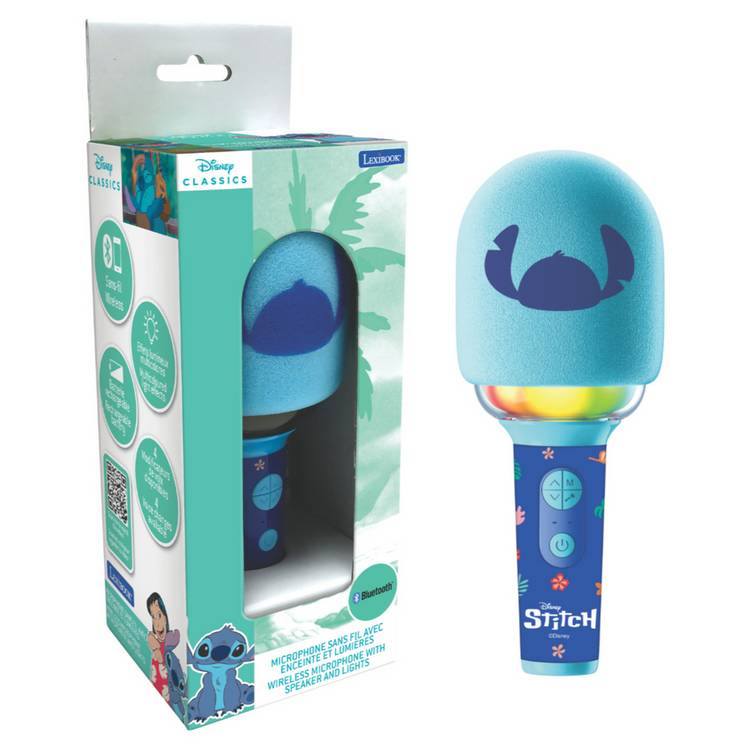 Disney Stitch Bluetooth microphone Blue - British product