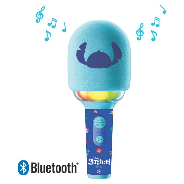 Disney Stitch Bluetooth microphone Blue - British product