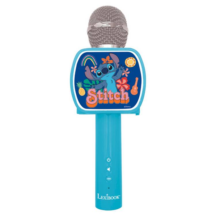 Disney Stitch wireless microphone blue - British product