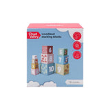 Chad Valley woodland stacking blocks 10 pieces, UK version