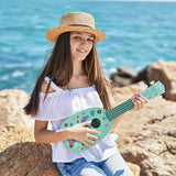 Disney Stitch blue 21-inch children's ukulele imported from the UK