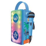 Disney Stitch themed karaoke Bluetooth speaker with microphone (British brand)