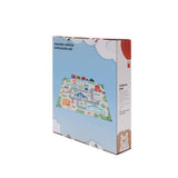 Chad Valley city jigsaw puzzle with vehicles, imported from the UK
