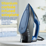 Russell Hobbs titanium carbide steam iron (British brand)