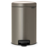 Brabantia dark grey pedal bin 12 litre, imported from the UK