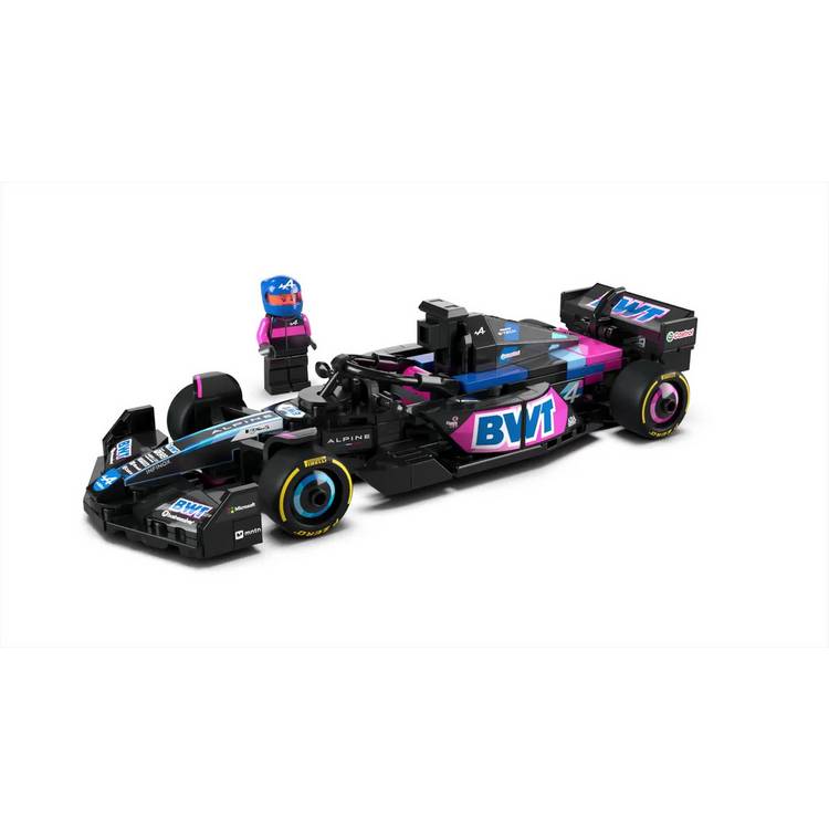 LEGO Speed Champions Alpine F1 car toy 258 pieces (British brand)