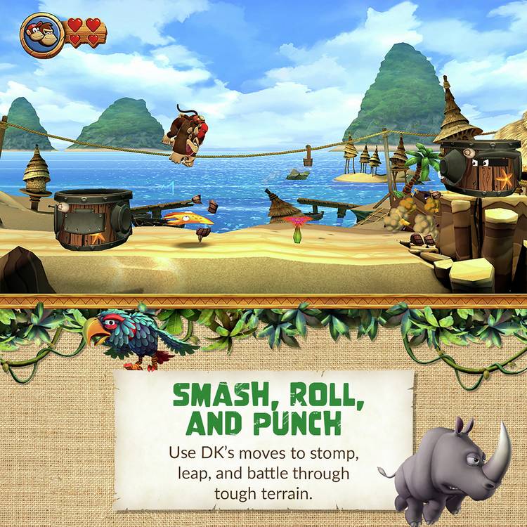 Donkey Kong Country Returns HD Nintendo Switch game - British product