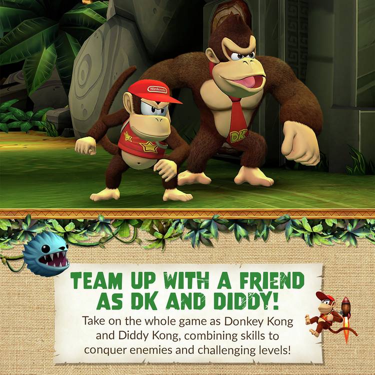 Donkey Kong Country Returns HD Nintendo Switch game - British product