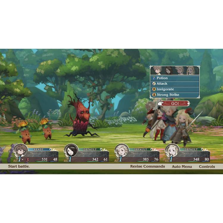 Bravely Default RPG game HD Remaster Switch 2 (British brand)