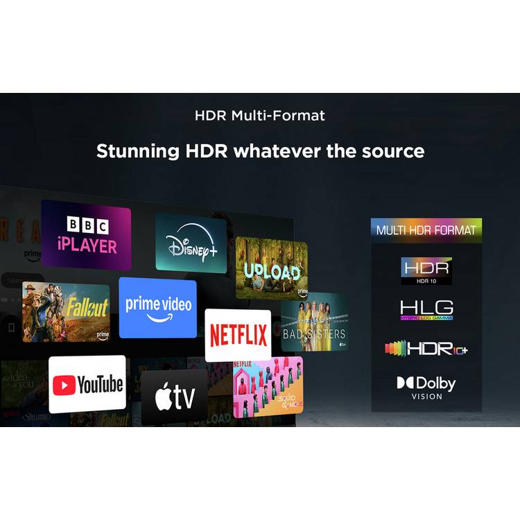 TCL Smart 4K QLED TV 43T6C 43 inch, UK version