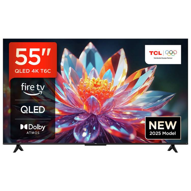 TCL QLED TV 55 inch, imported from the UK