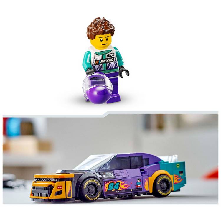 LEGO Speed Champions Chevrolet Camaro ZL1 toy car set, UK version