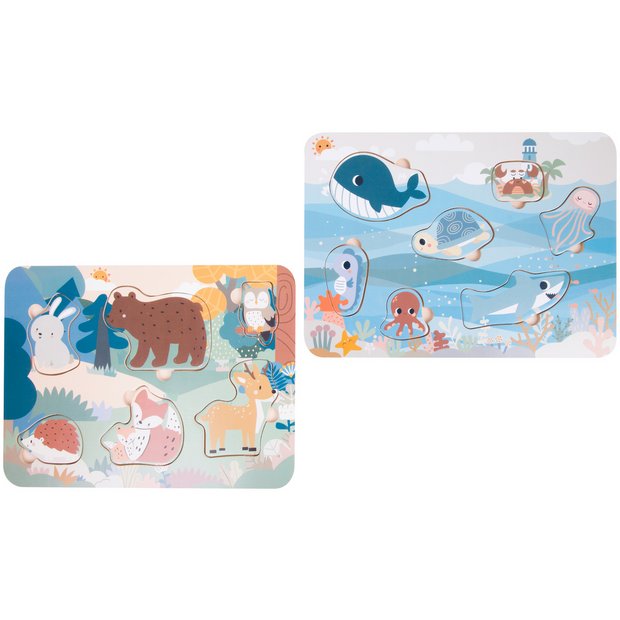 Chad Valley jigsaw puzzle 2 pack - British product