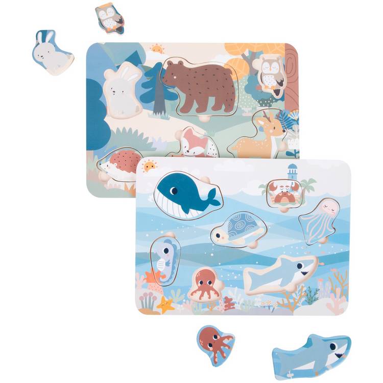 Chad Valley jigsaw puzzle 2 pack - British product