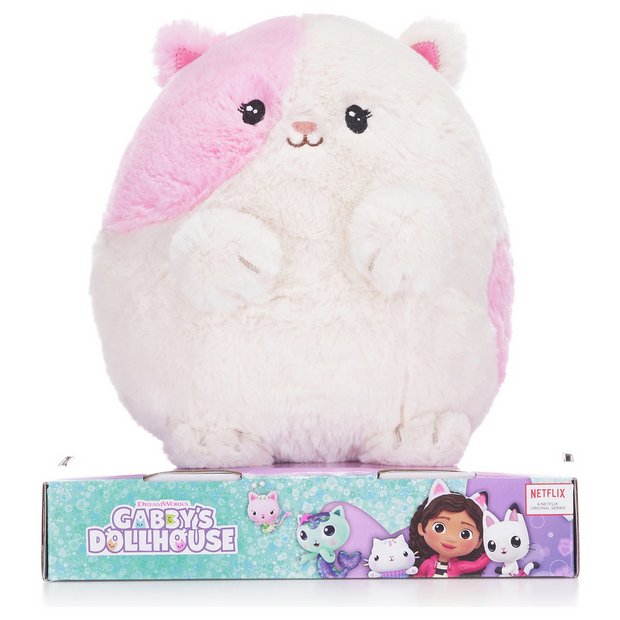 Gabby's Dollhouse Hamster Kitty soft toy 25cm, imported from the UK
