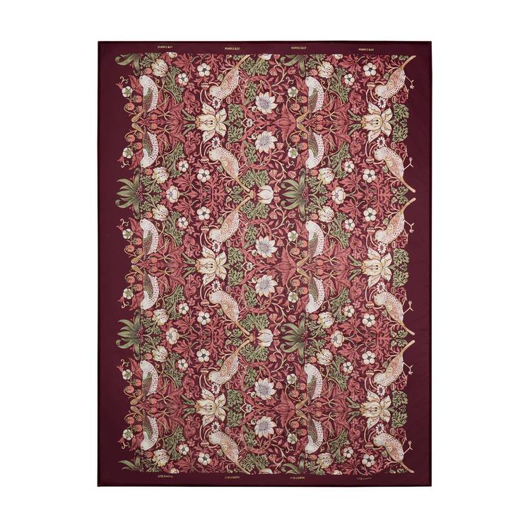 Morris & Co. Strawberry Thief throw 200x150cm, UK version