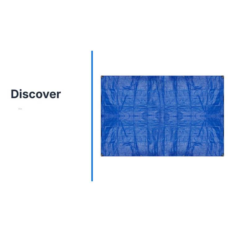 Streetwize heavy duty waterproof tarpaulin 4x6 metre, imported from the UK