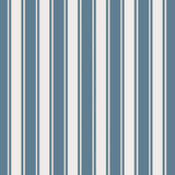 Rucomfy Fabric Pouffe Blue & White - British product