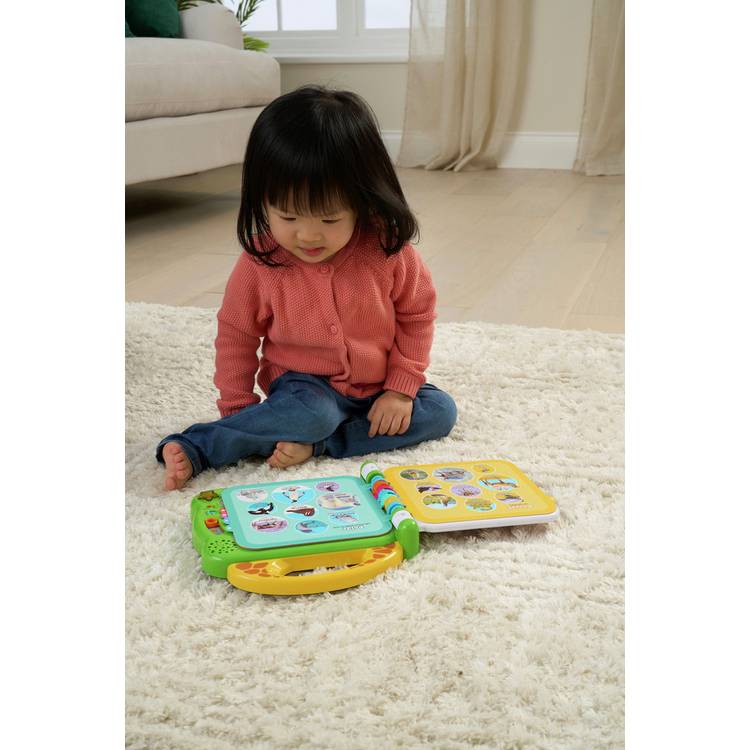 LeapFrog 100 Animals Book interactive educational toy - British product