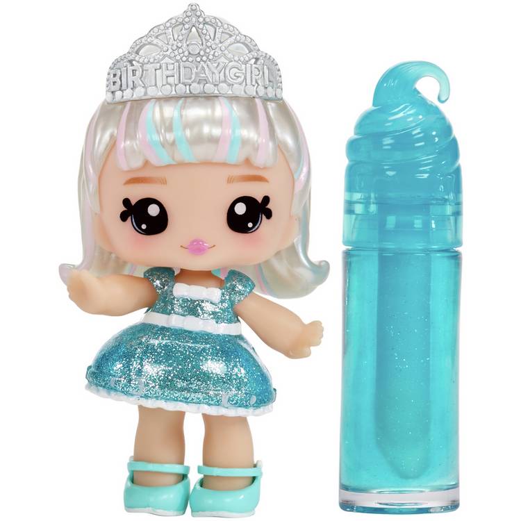 Yummiland Callie Birthday Doll toy with lip gloss kit (British brand)