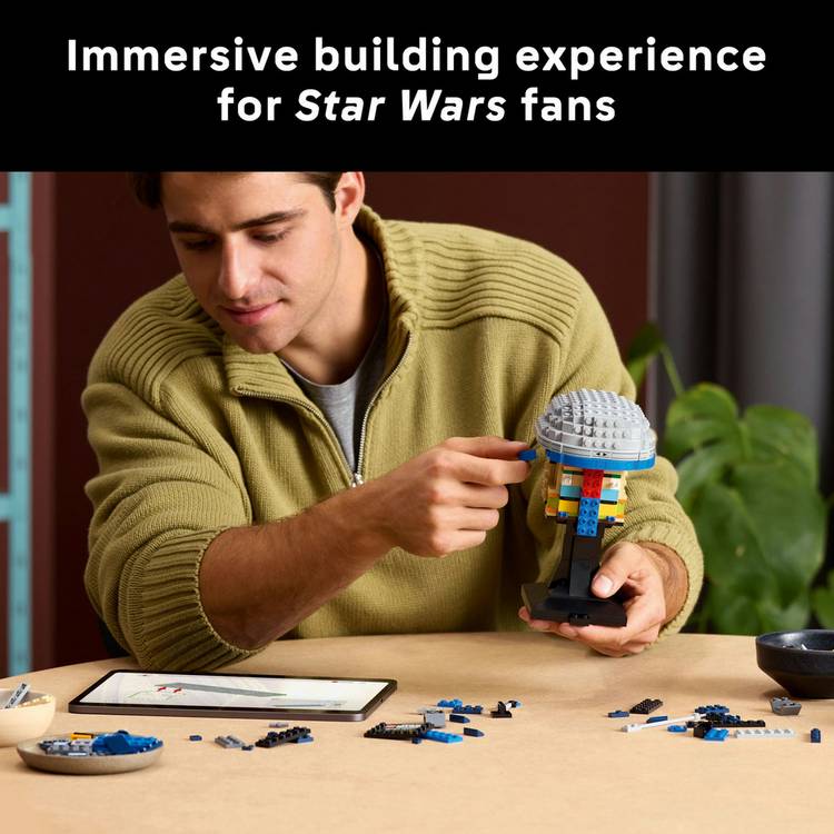 LEGO Star Wars Jango Fett Helmet building set 616 pieces, imported from the UK