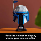 LEGO Star Wars Jango Fett Helmet building set 616 pieces, imported from the UK