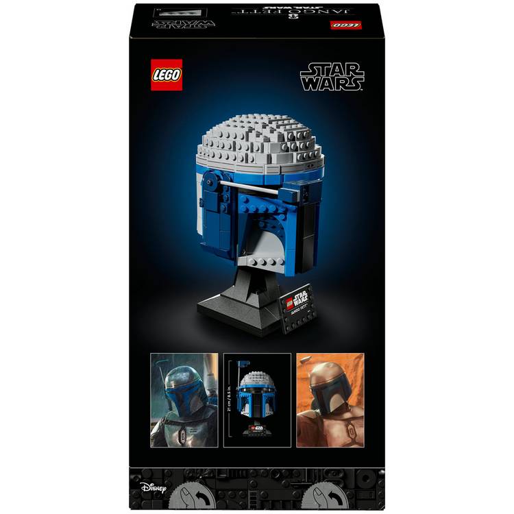LEGO Star Wars Jango Fett Helmet building set 616 pieces, imported from the UK