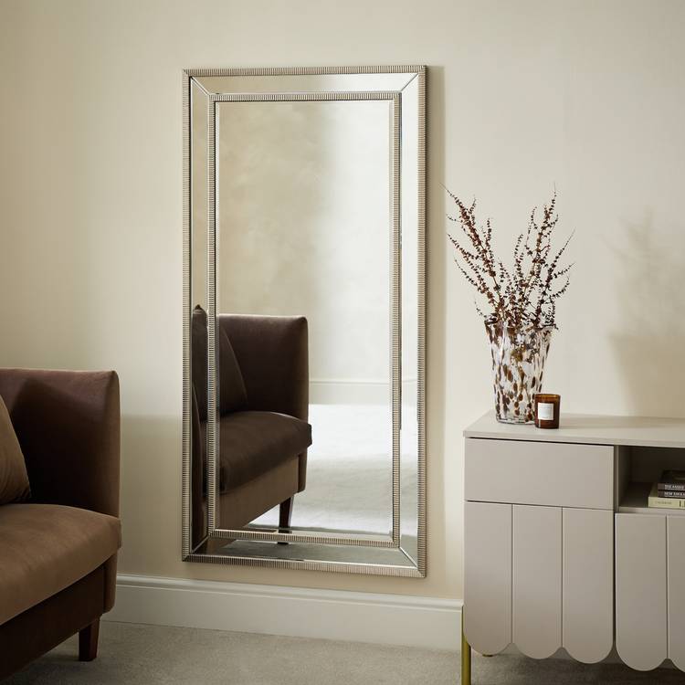 Argos Home silver wall mirror 150x75cm, UK version