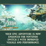 Nintendo The Legend of Zelda Tears of the Kingdom game disc case for Switch 2 (British brand)