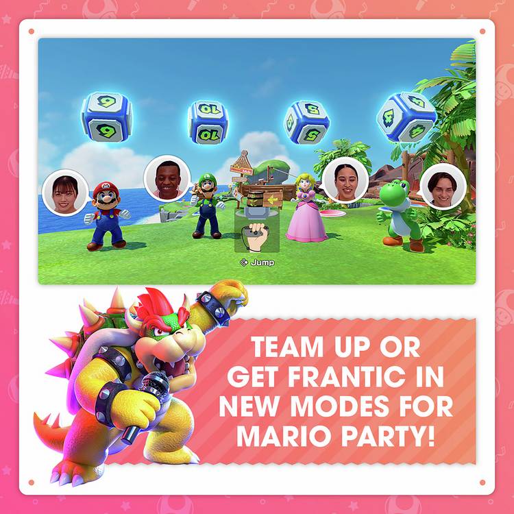 Nintendo Super Mario Party Jamboree Switch 2 game with Jamboree TV - British product