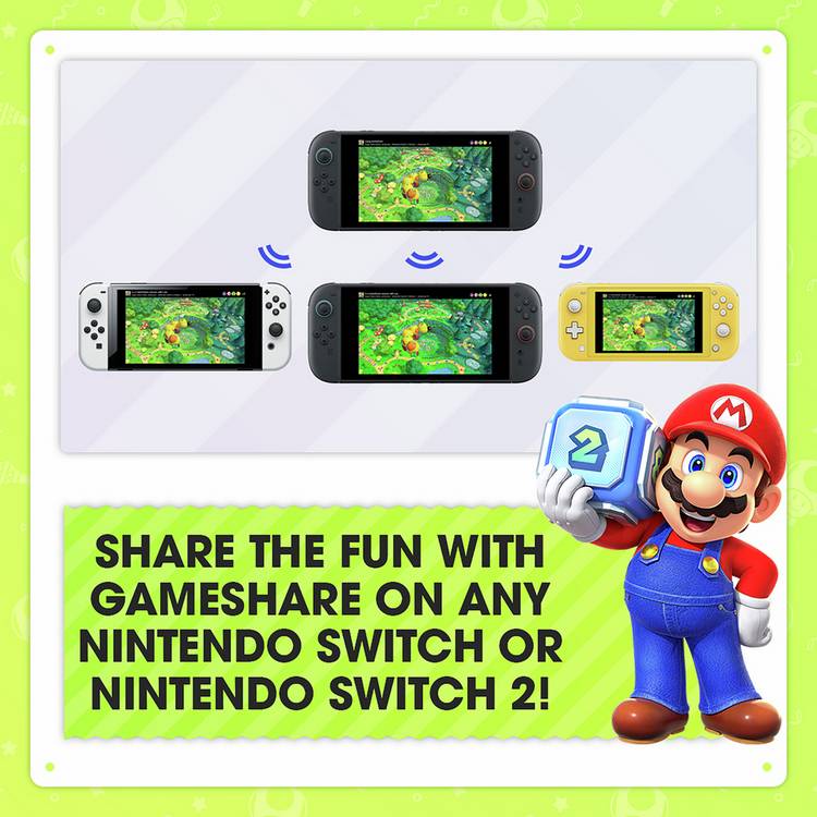 Nintendo Super Mario Party Jamboree Switch 2 game with Jamboree TV - British product