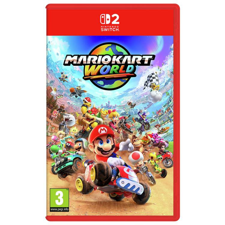 Nintendo Mario Kart World Switch 2 game (British brand)