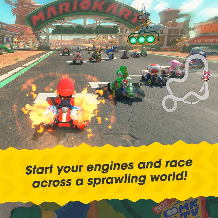 Nintendo Mario Kart World Switch 2 game (British brand)