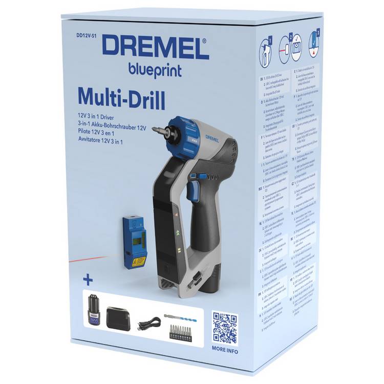 Dremel Blueprint 3-in-1 drill kit 12V, UK version