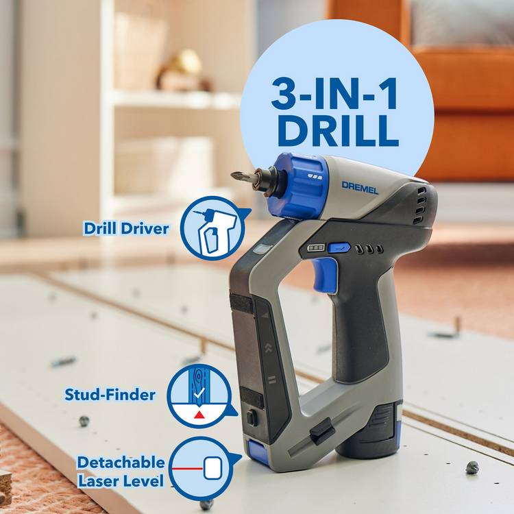 Dremel Blueprint 3-in-1 drill kit 12V, UK version