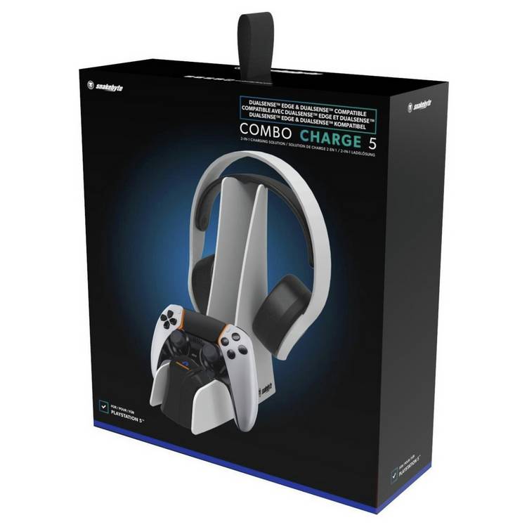 Snakebyte Combo Charge 5 PS5 charging station - British product