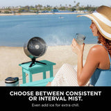 Shark FlexBreeze Pro Mist outdoor pedestal fan (British brand)