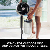 Shark FlexBreeze Pro Mist outdoor pedestal fan (British brand)